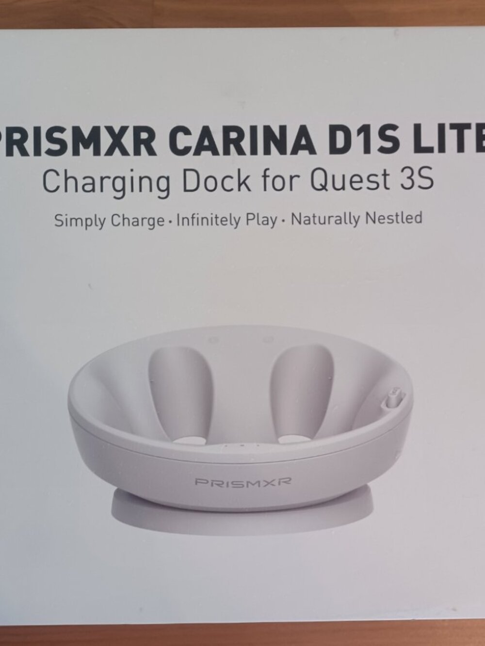Fast Charging Dock Station for Meta Quest 3S (Stand & Batteries) PRISMXR D1S NIB
